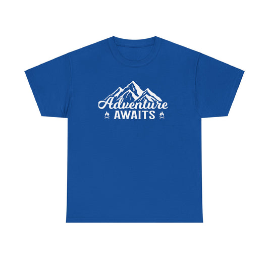 Adventure Awaits Unisex Heavy Cotton Tee