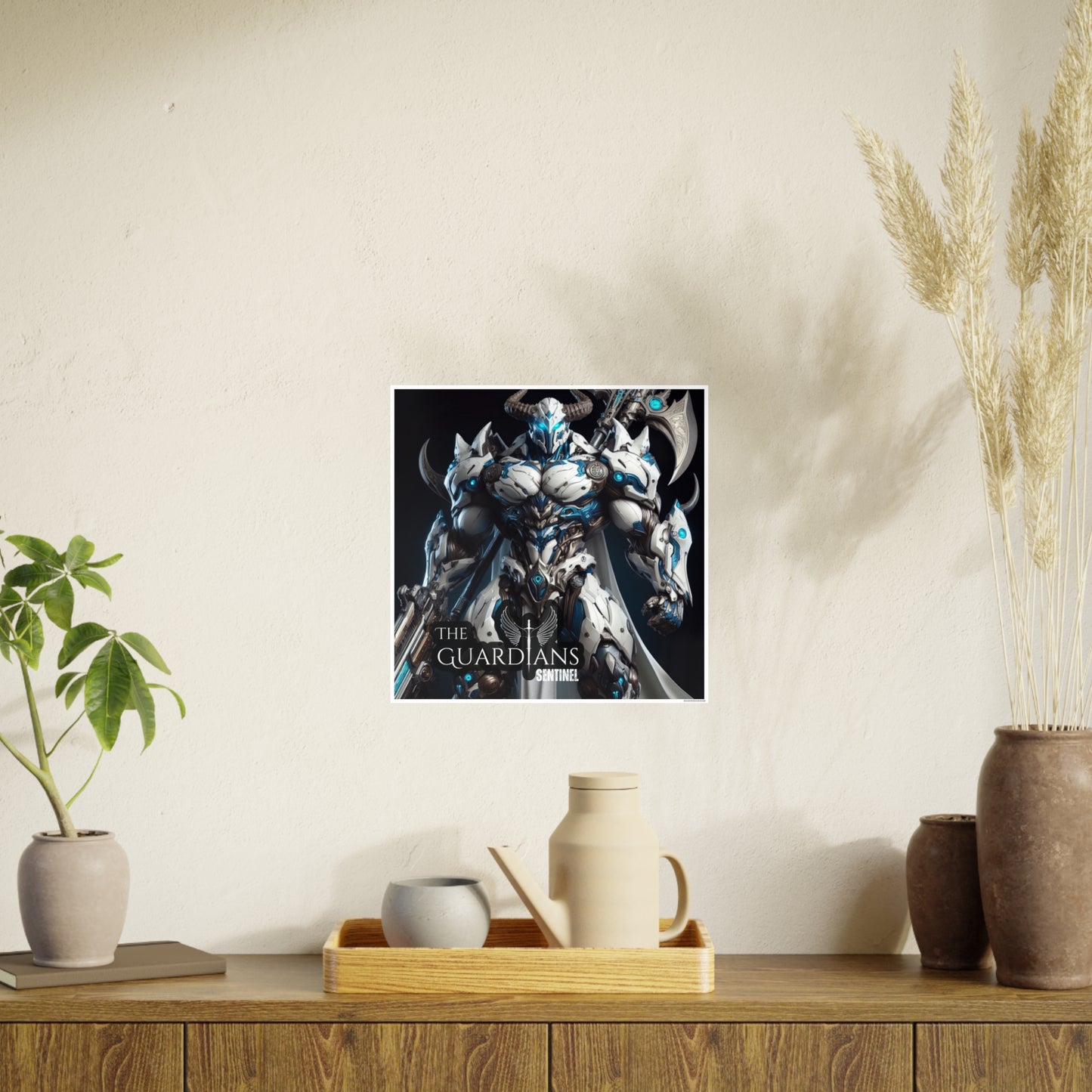 The Guardians Sentinel 16 (AI created) / Photo Art Paper Posters