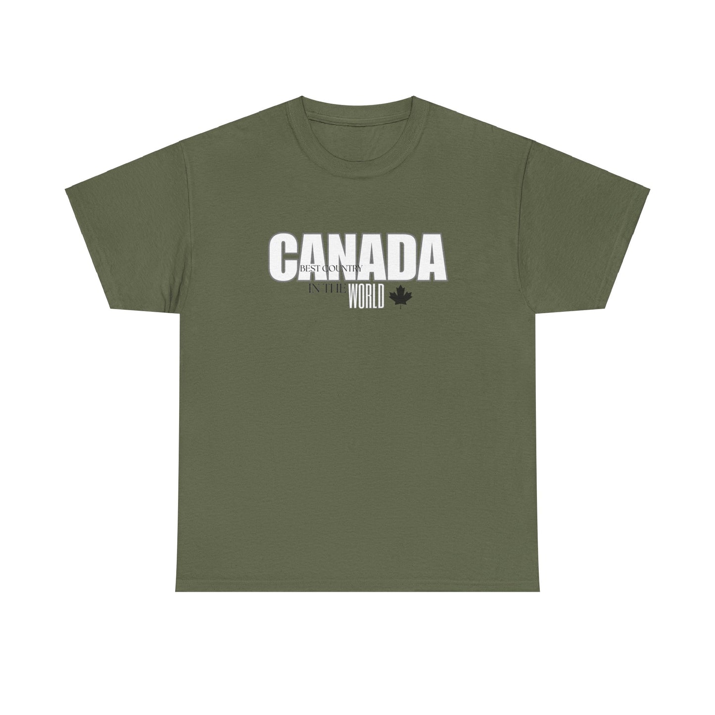 Canada Best Country In The World Unisex Heavy Cotton Tee