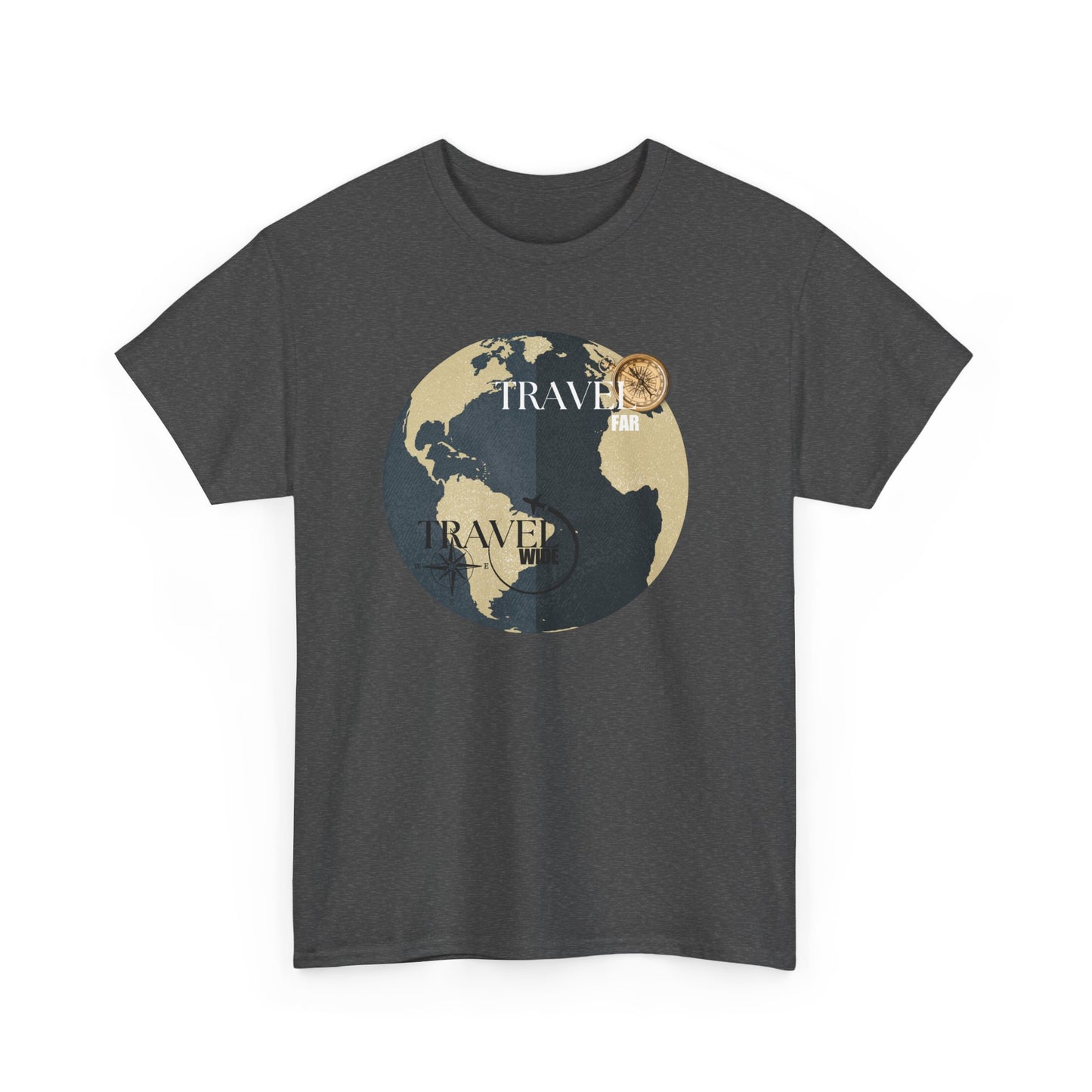 Travel Unisex Heavy Cotton Tee