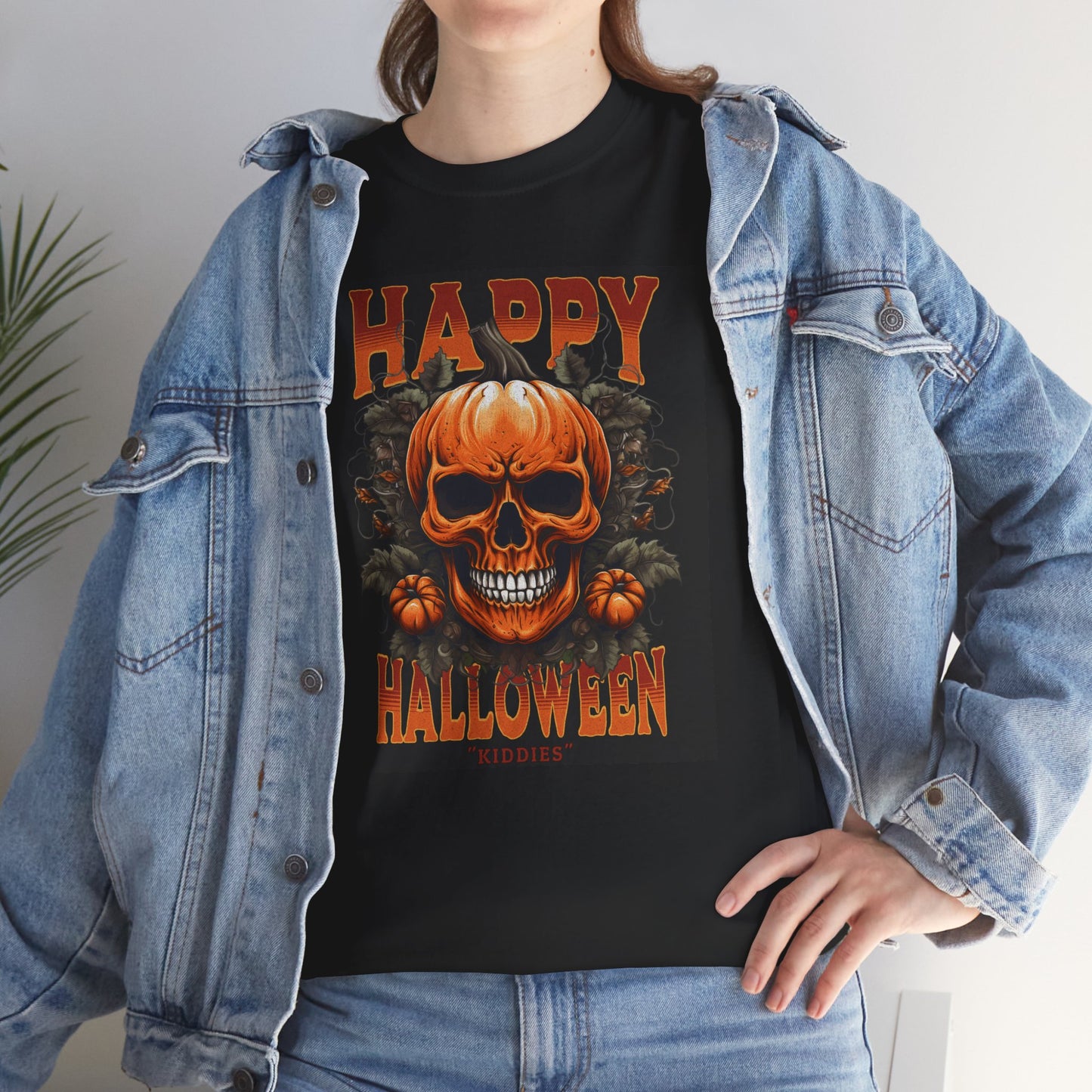 Happy Halloween Unisex Heavy Cotton Tee