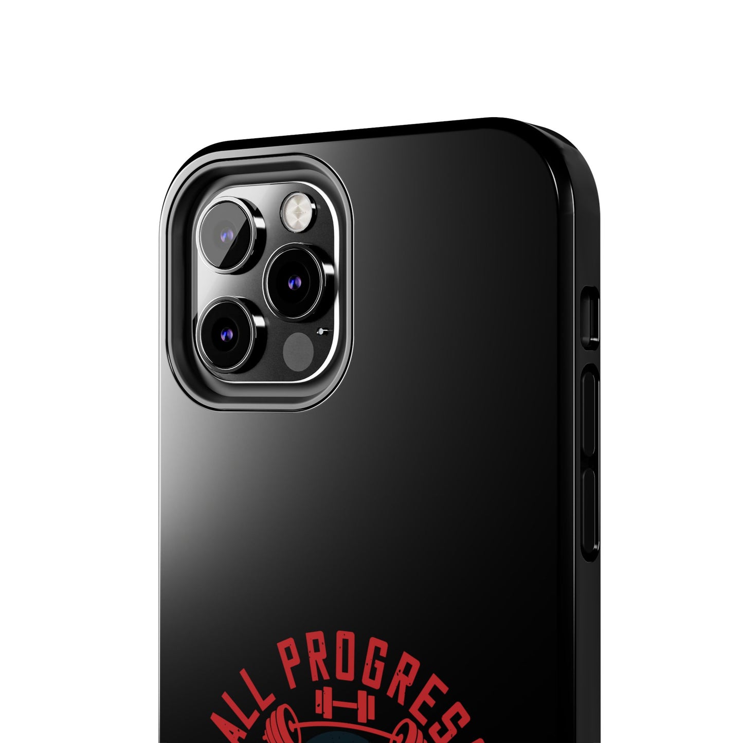 All progress takes place outside the comfort zone / Tough Phone Cases