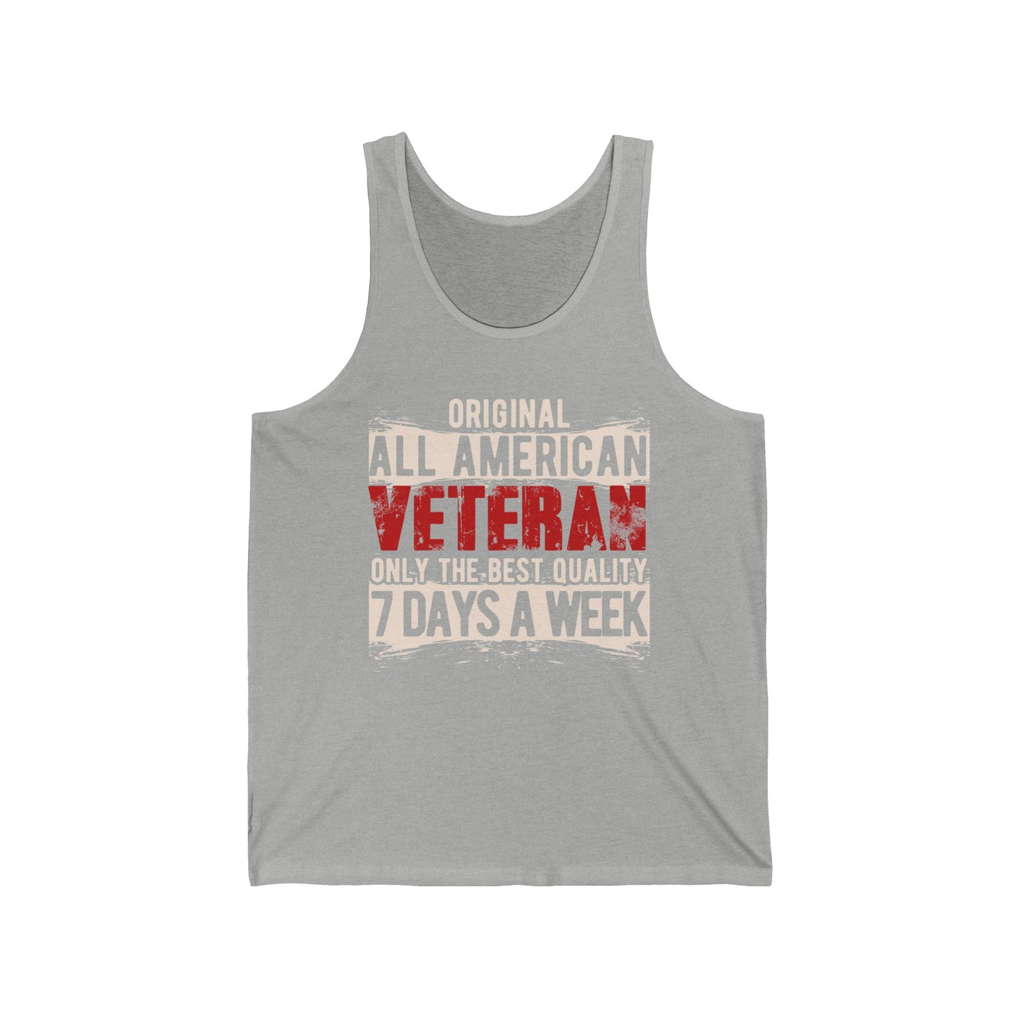 Original all american Veteran / Unisex Jersey Tank