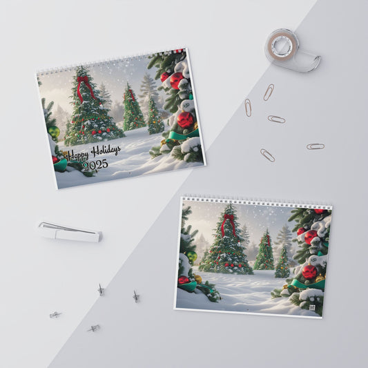 Christmas Calendar 2025 (AI Creations) / Wall Calendars (2025)