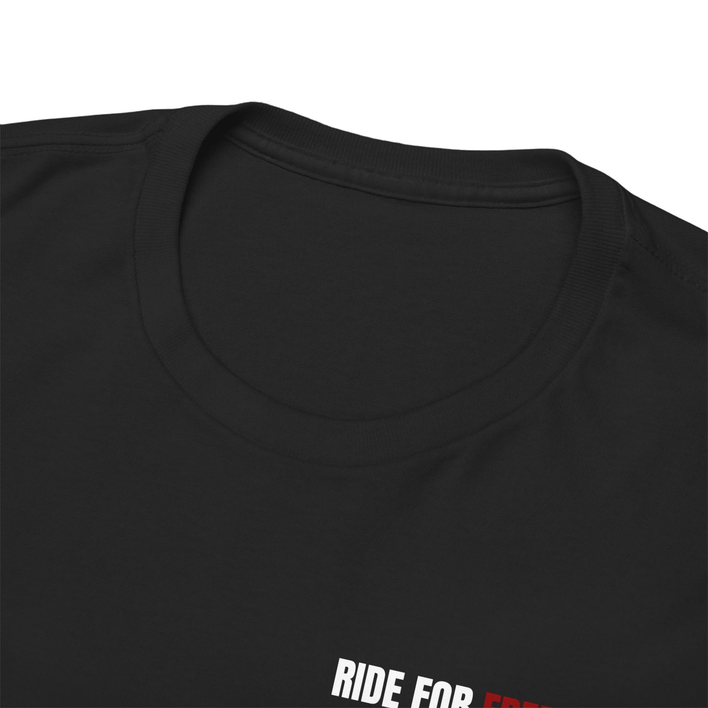 Ride for Freedom Ride for Life Unisex Heavy Cotton Tee