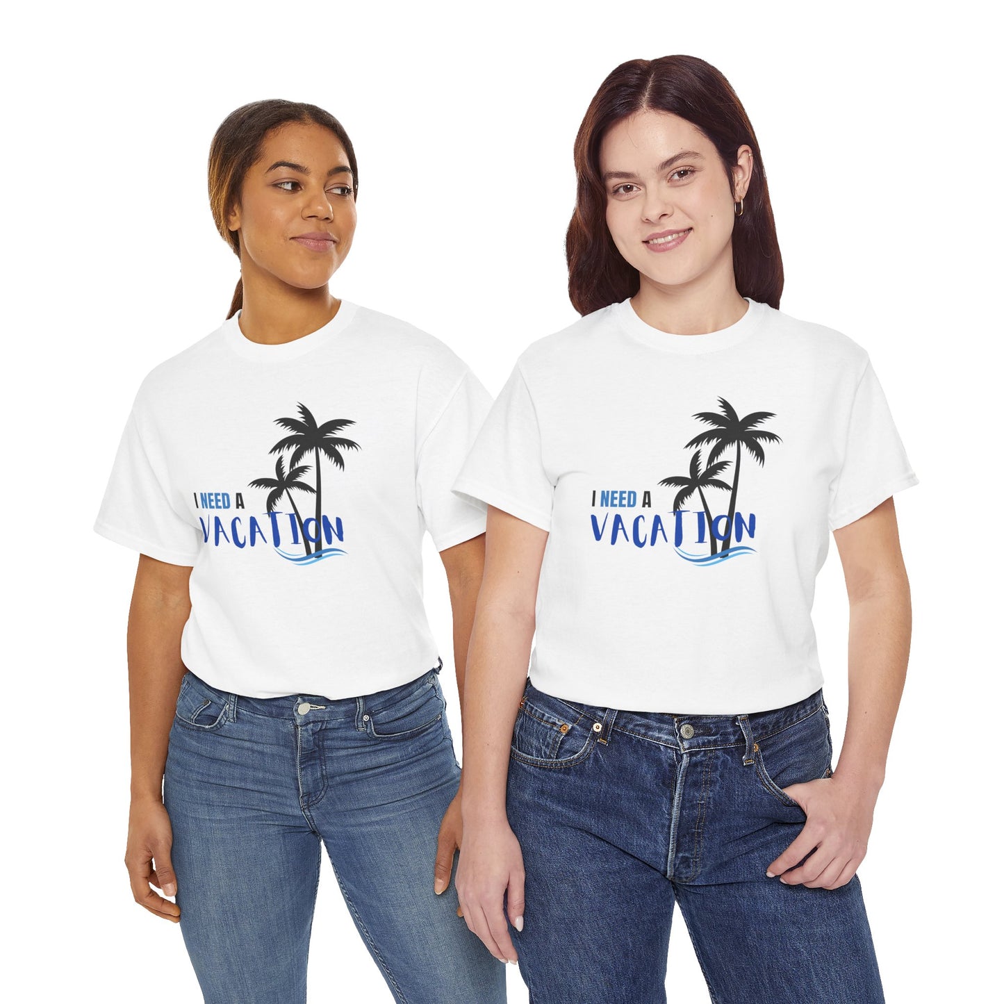 I Need a Vacation Unisex Heavy Cotton Tee