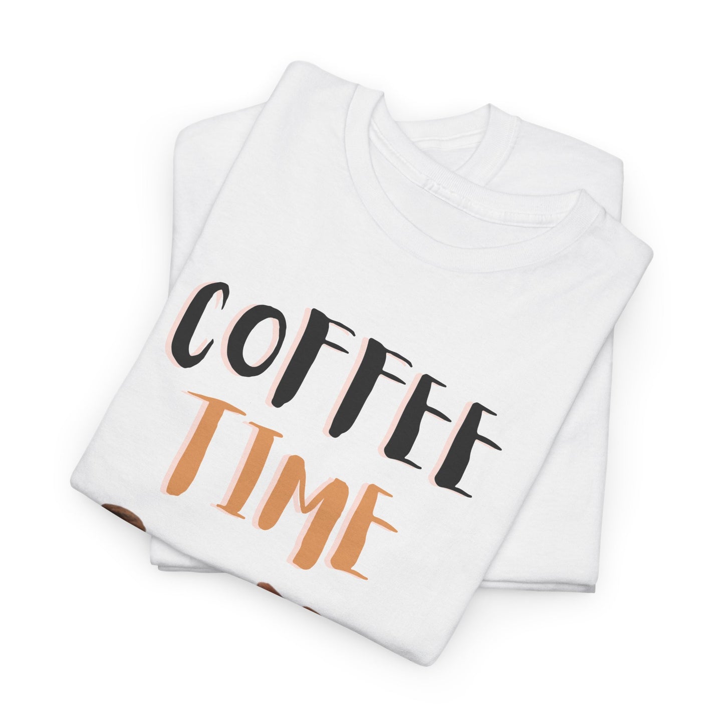 Coffee Time Unisex Heavy Cotton Tee