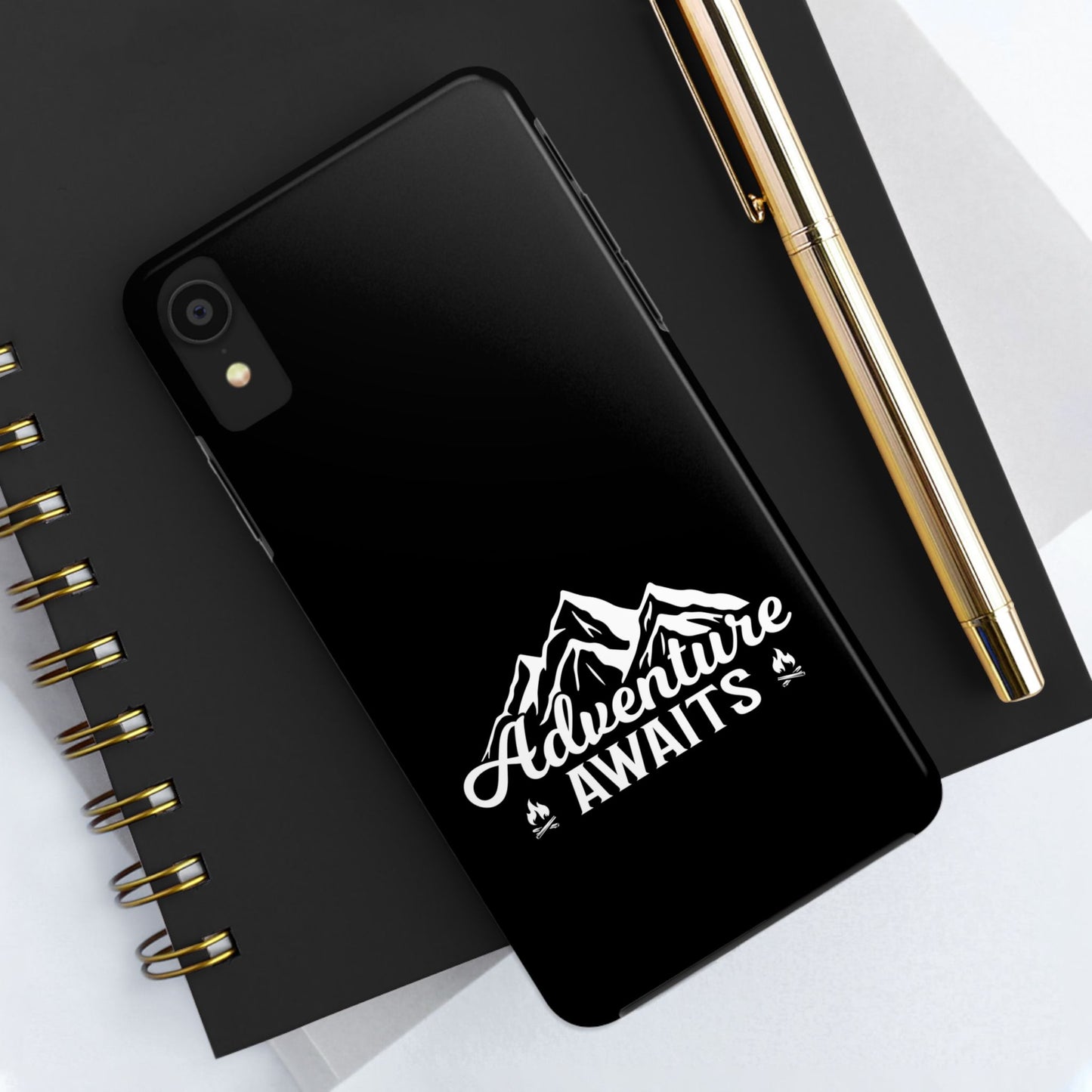 Adventure awaits (Camping)  / Tough Phone Cases