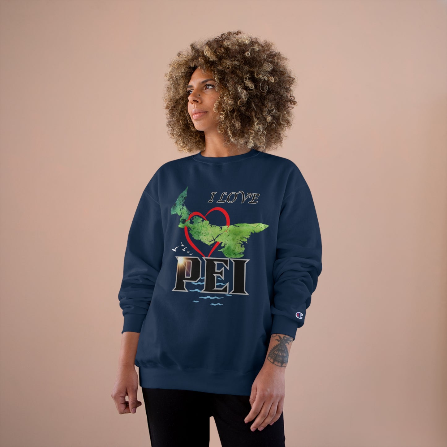 I Love PEI / Champion Sweatshirt
