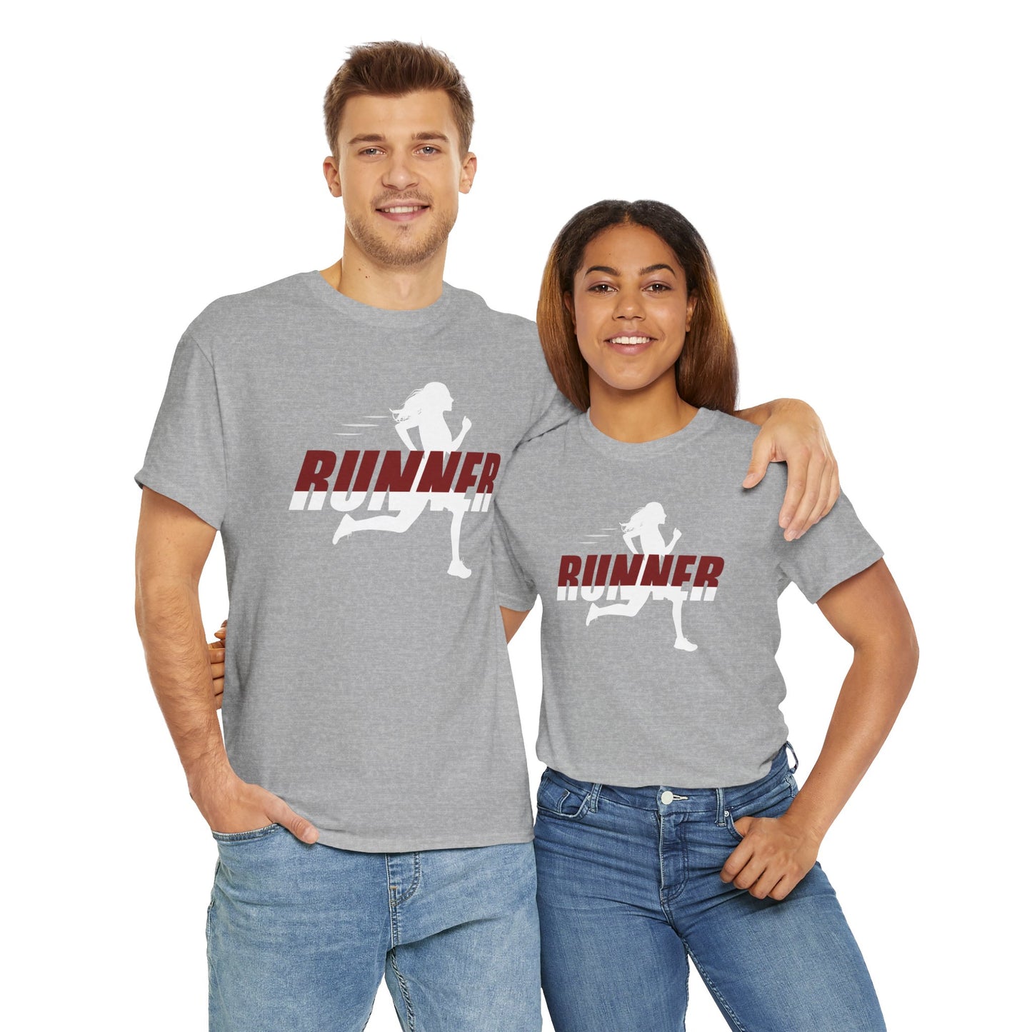 I am a Runner Unisex Heavy Cotton Tee