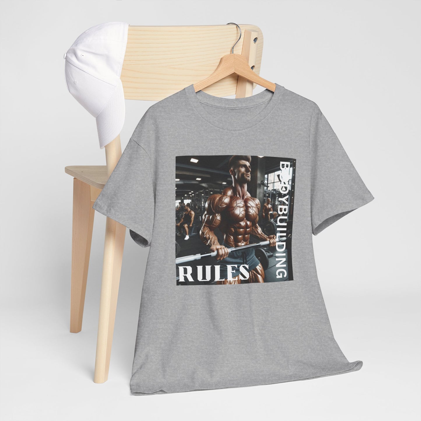 Bodybuilding Rules Unisex Heavy Cotton Tee