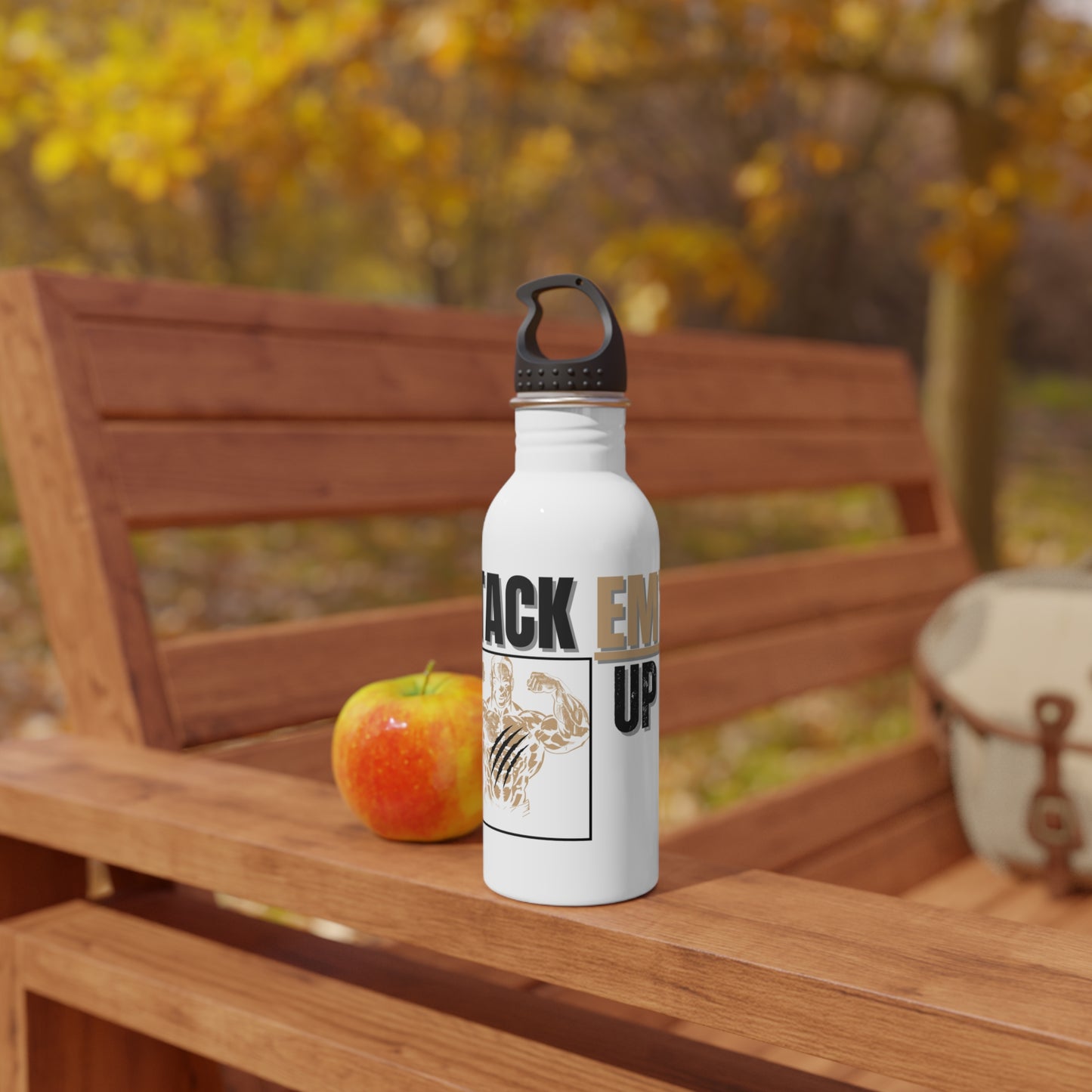 Stack Em Up / Stainless Steel Water Bottle