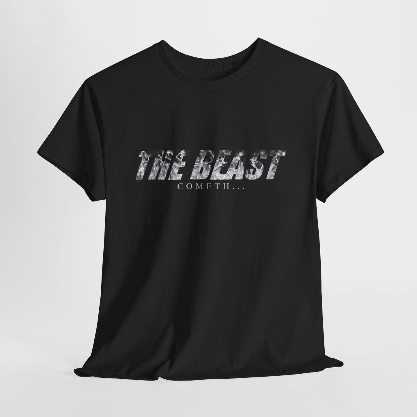 The beast cometh Unisex Heavy Cotton Tee
