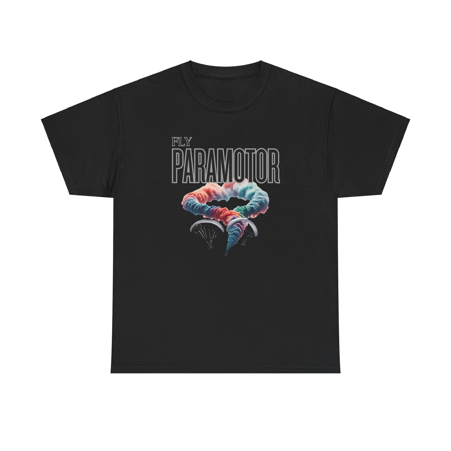 Fly Paramotor Unisex Heavy Cotton Tee