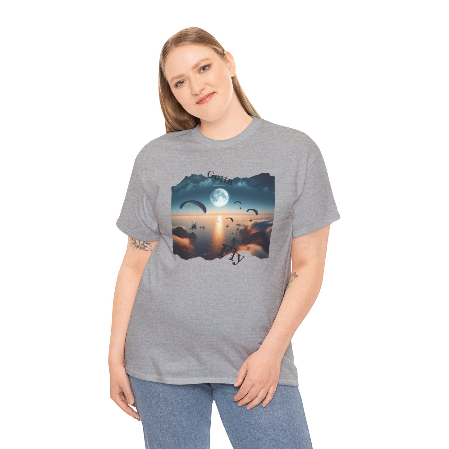 Gotta fly Unisex Heavy Cotton Tee