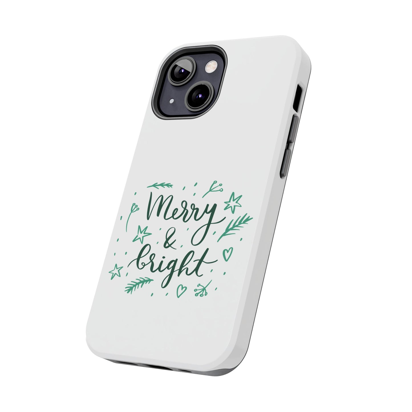 Merry and Bright (Christmas) / Tough Phone Cases