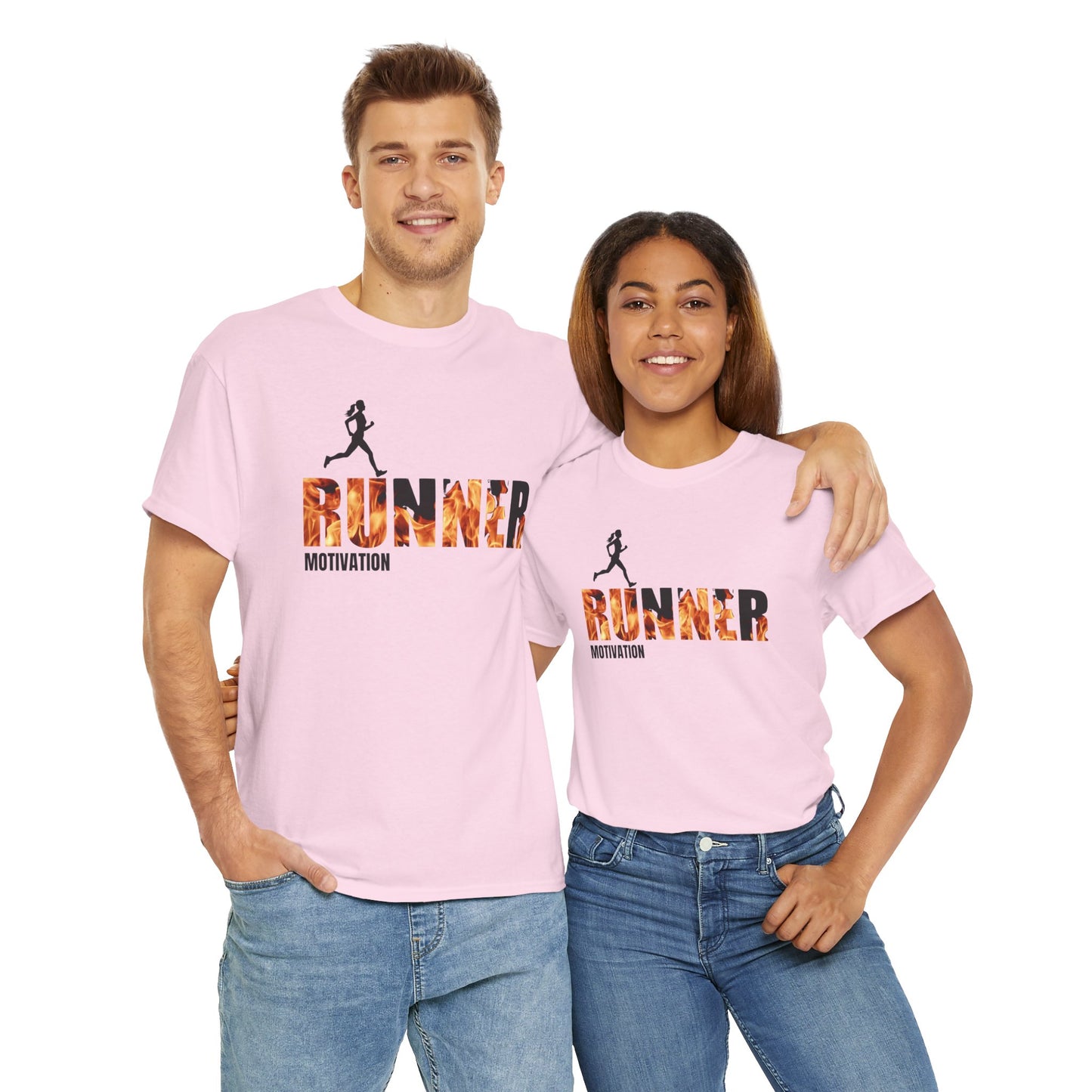 I am a Runner Unisex Heavy Cotton Tee