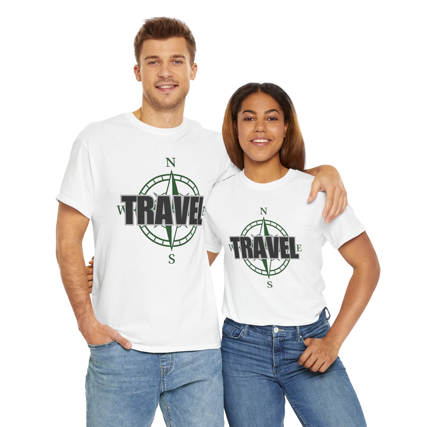 Travel Unisex Heavy Cotton Tee