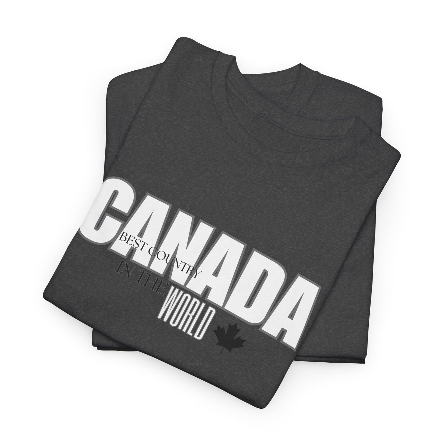 Canada Best Country In The World Unisex Heavy Cotton Tee