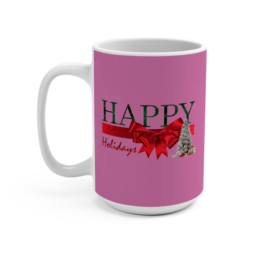 Happy Holidays / Mug 15oz white