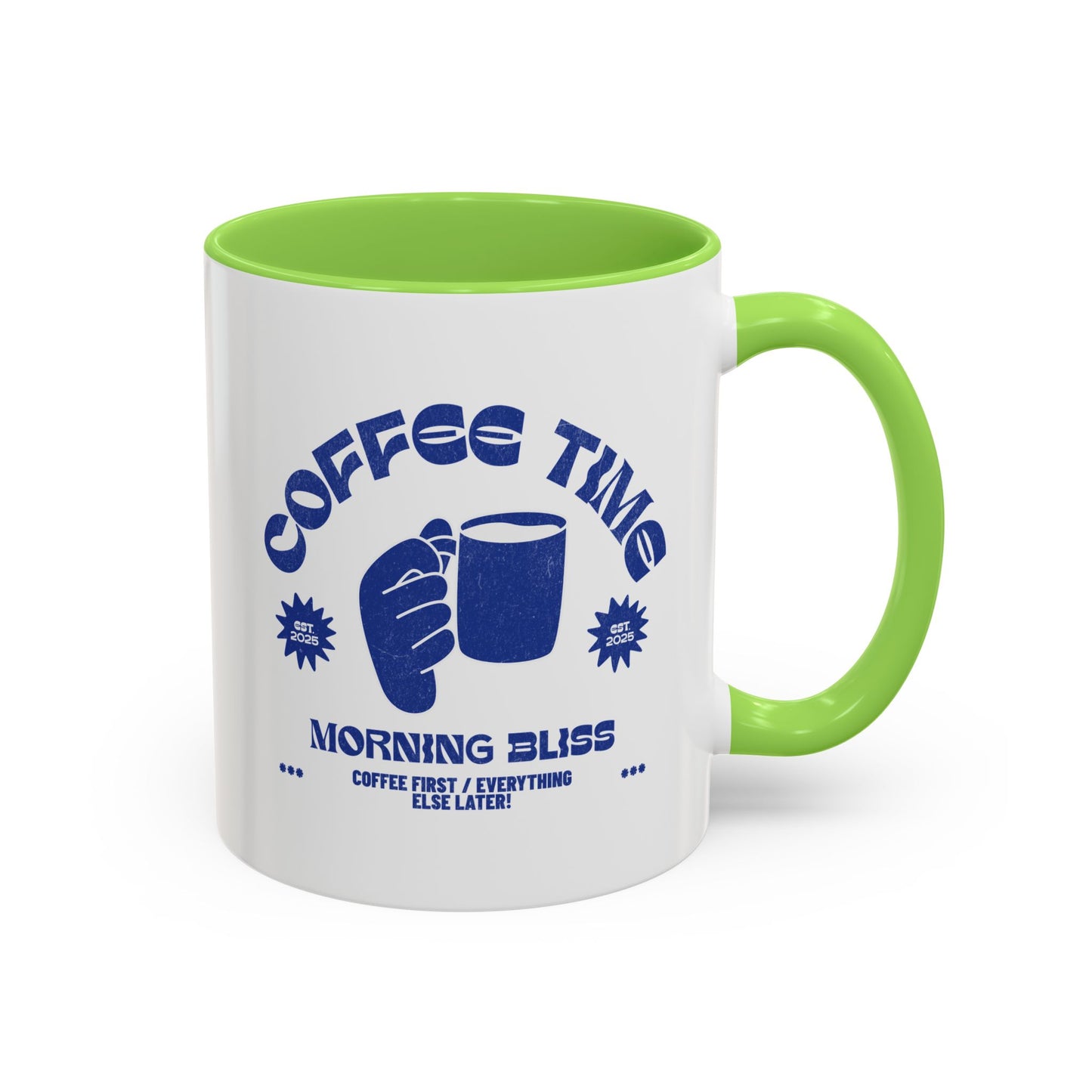 Coffee Time Morning bliss / Colorful Mugs (11oz, 15oz)