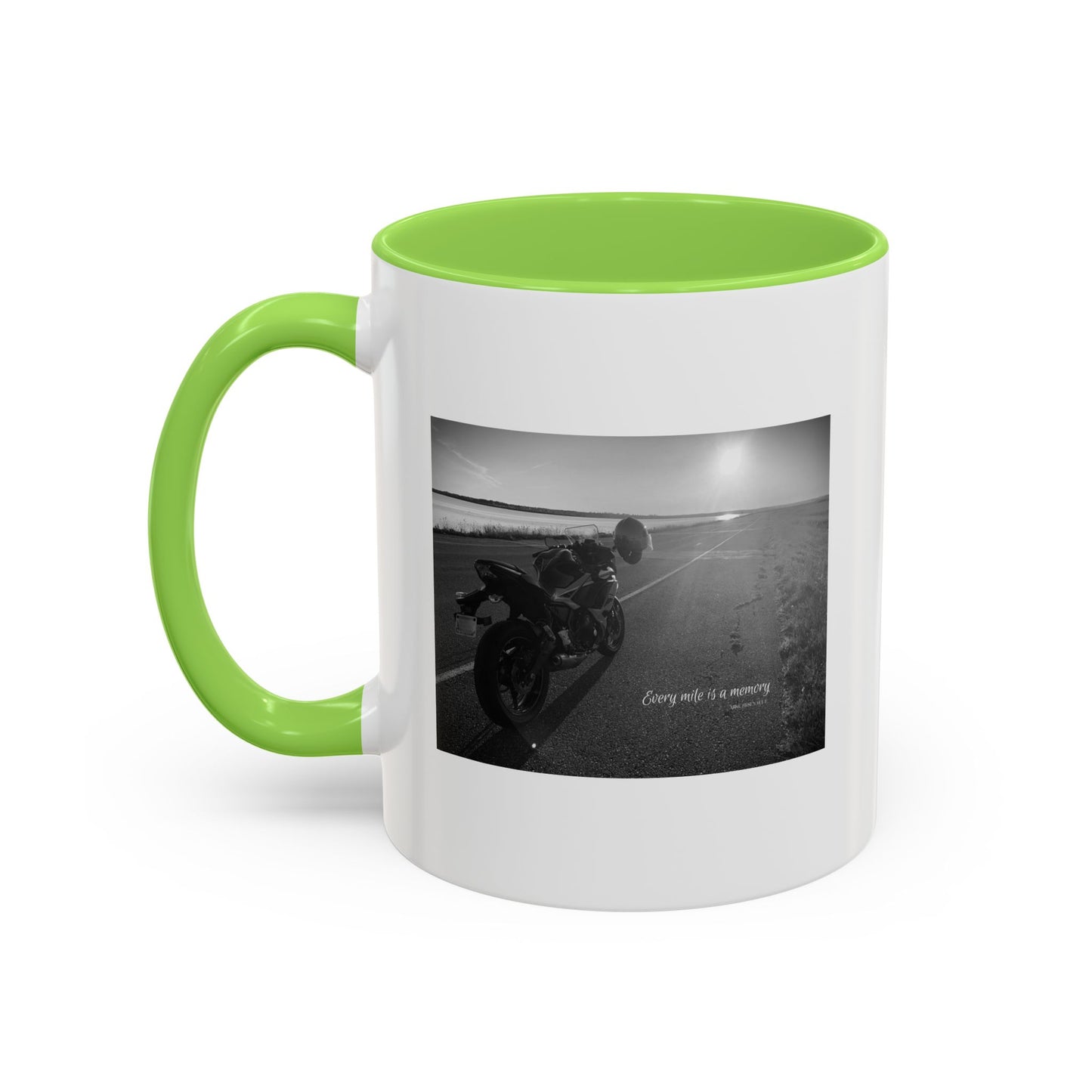 Every mile is a Memory / Colorful Mugs (11oz, 15oz)