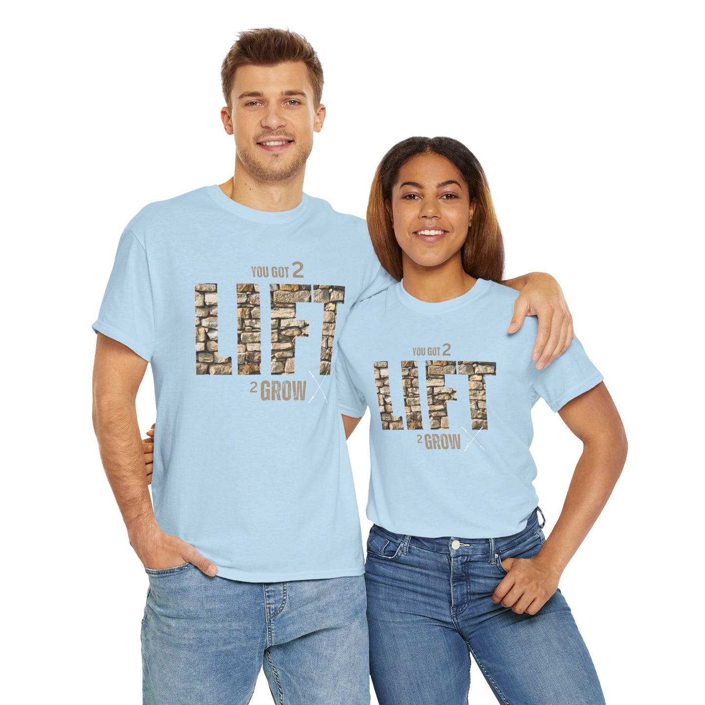 You have 2 LIFT 2 grow Unisex Heavy Cotton Tee