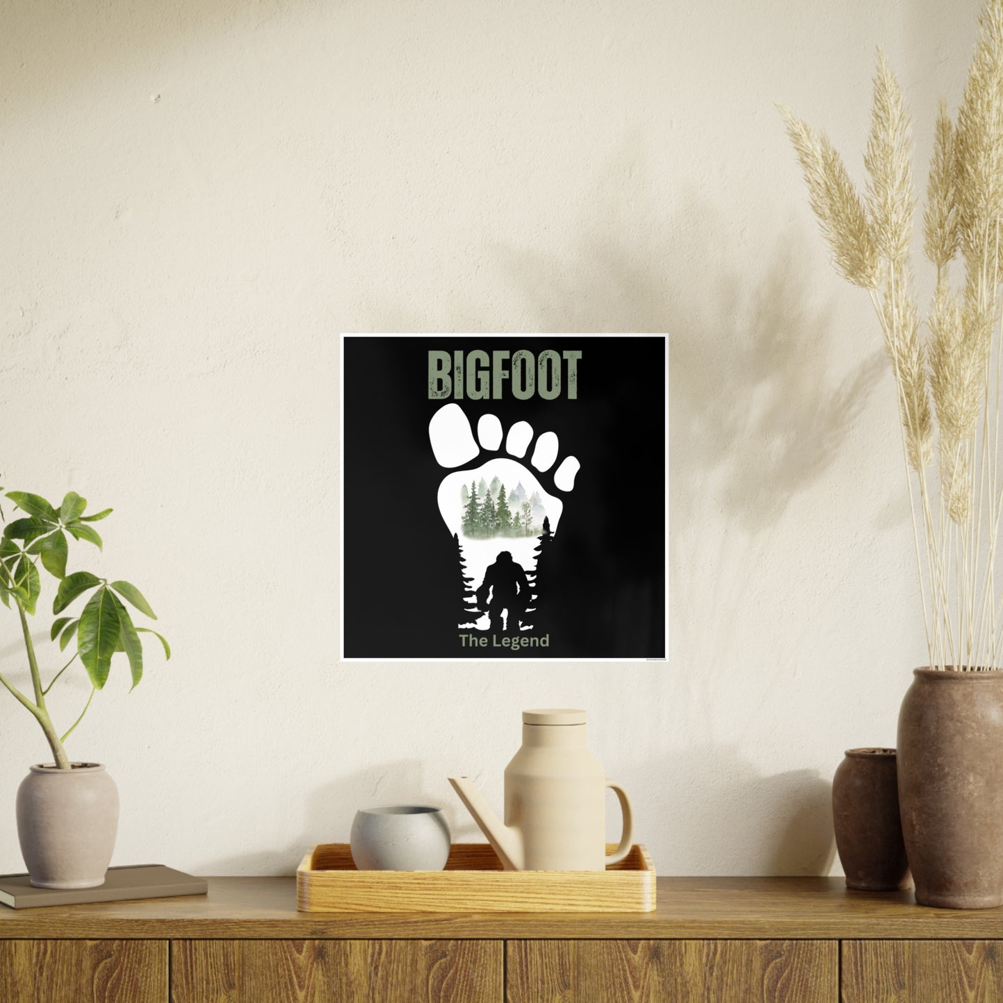 BIGFOOT The Legend / Photo Art Paper Posters