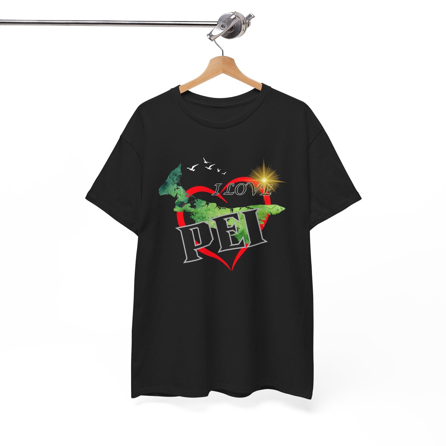 I Love PEI / Canada Unisex Heavy Cotton Tee