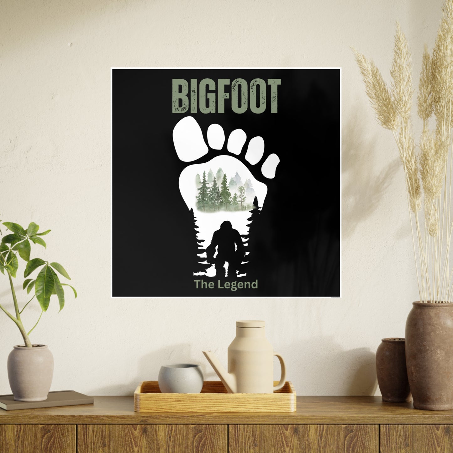 BIGFOOT The Legend / Photo Art Paper Posters