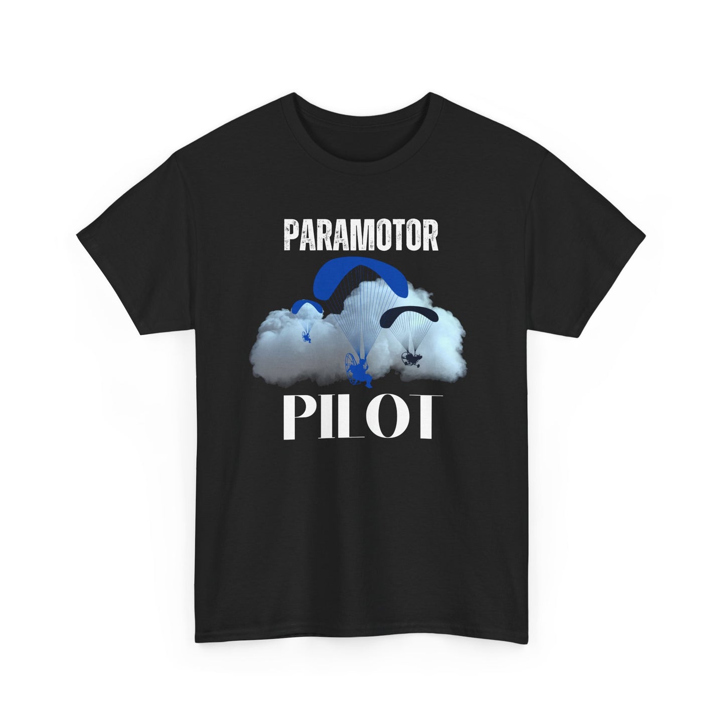 Paramotor Pilot Unisex Heavy Cotton Tee