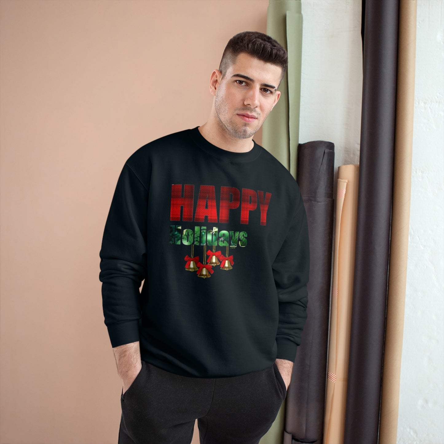 Happy Holidays / Champion Sweatshirt