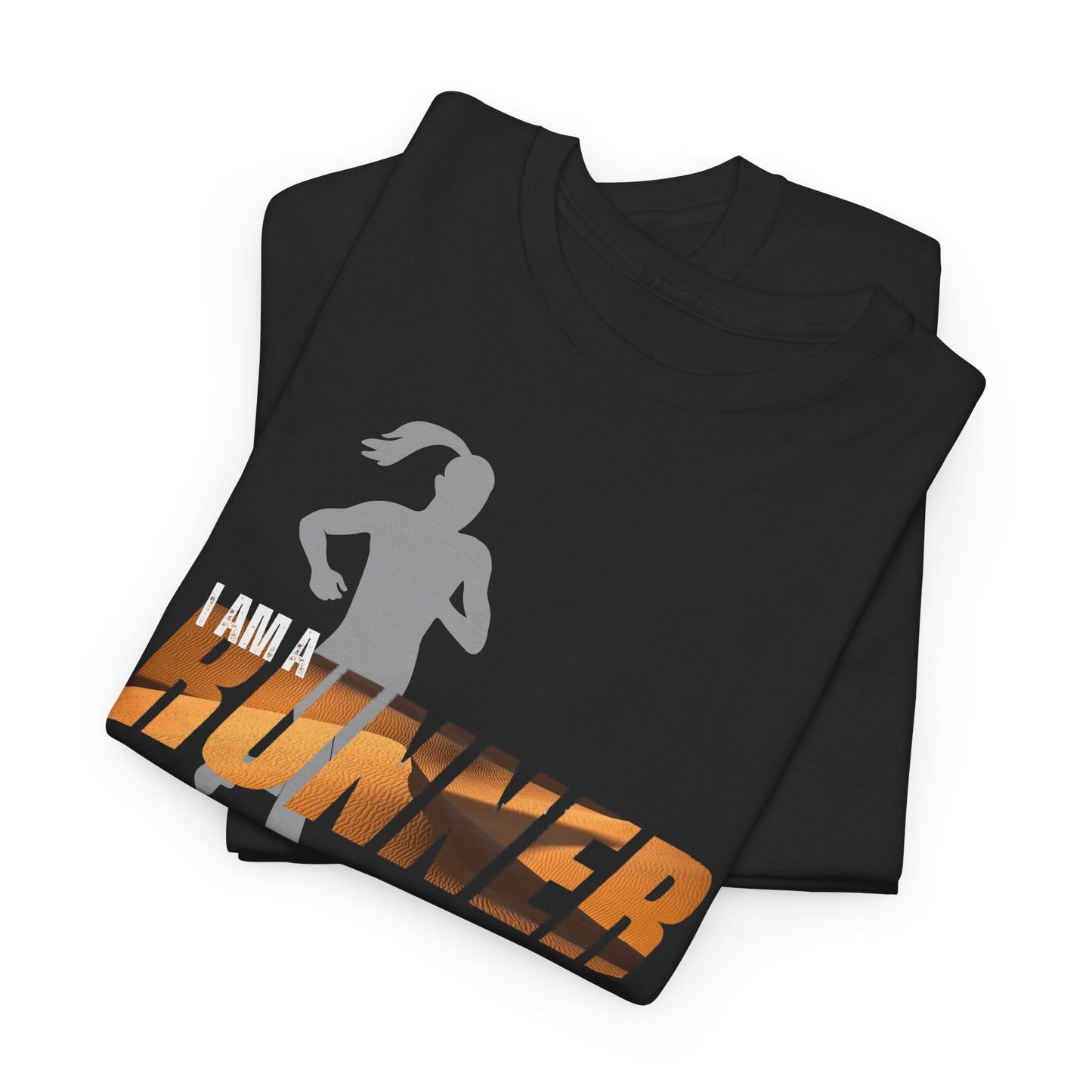 I am a Runner Unisex Heavy Cotton Tee