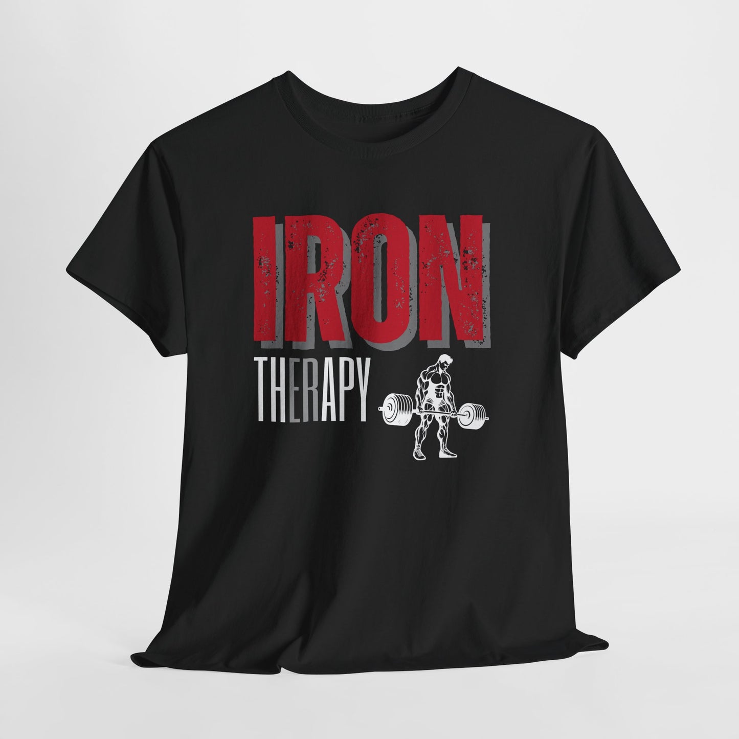 Iron Therapy / Bodybuilding Unisex Heavy Cotton Tee