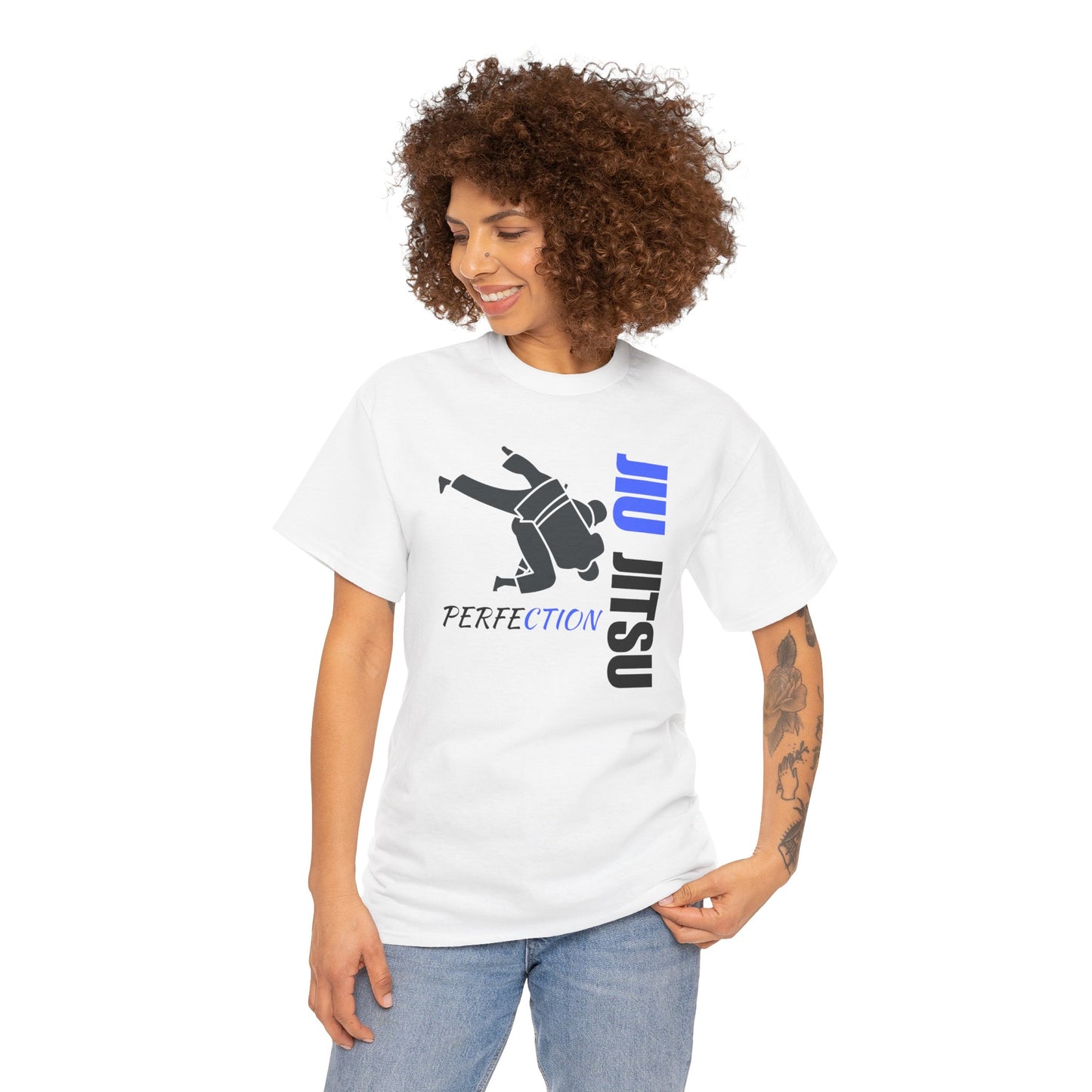 Jiu Jitsu Perfection Unisex Heavy Cotton Tee