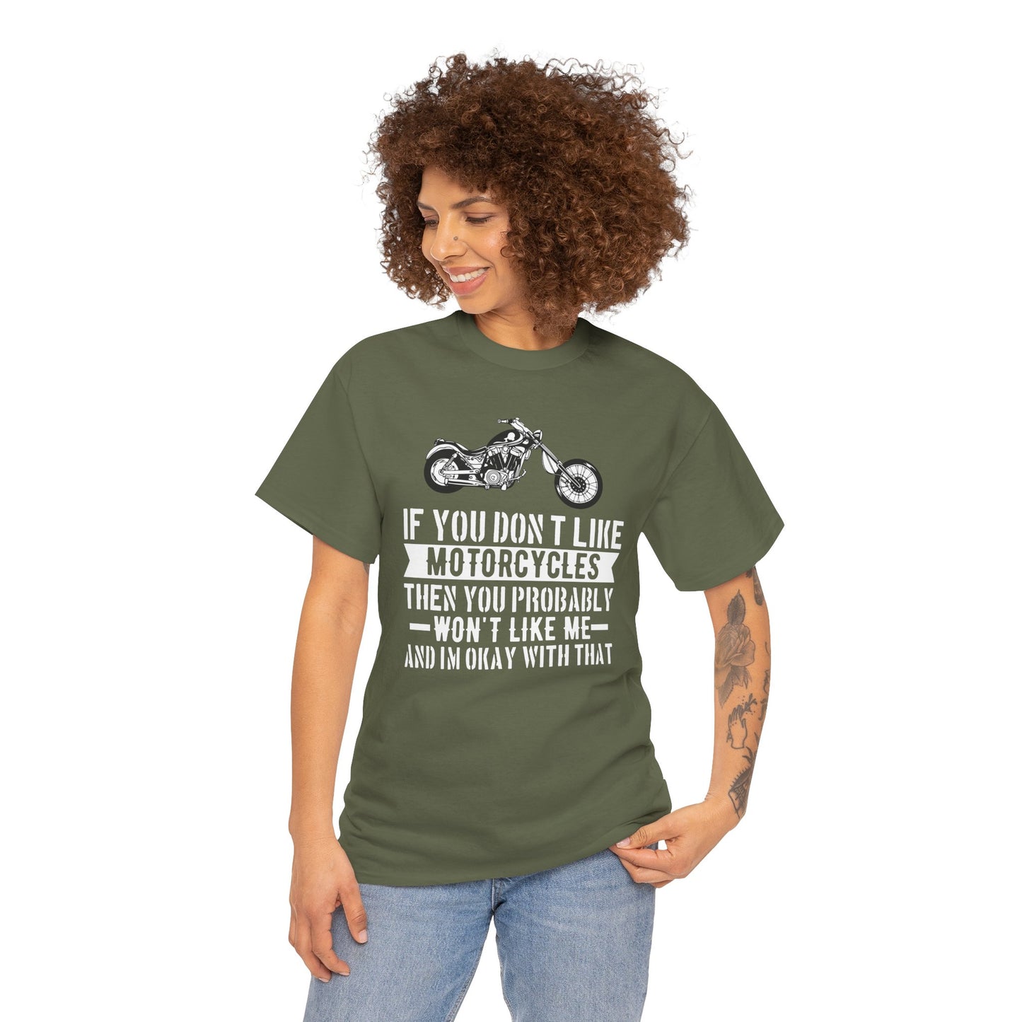 If you don't like motorcycles.... Unisex Heavy Cotton Tee