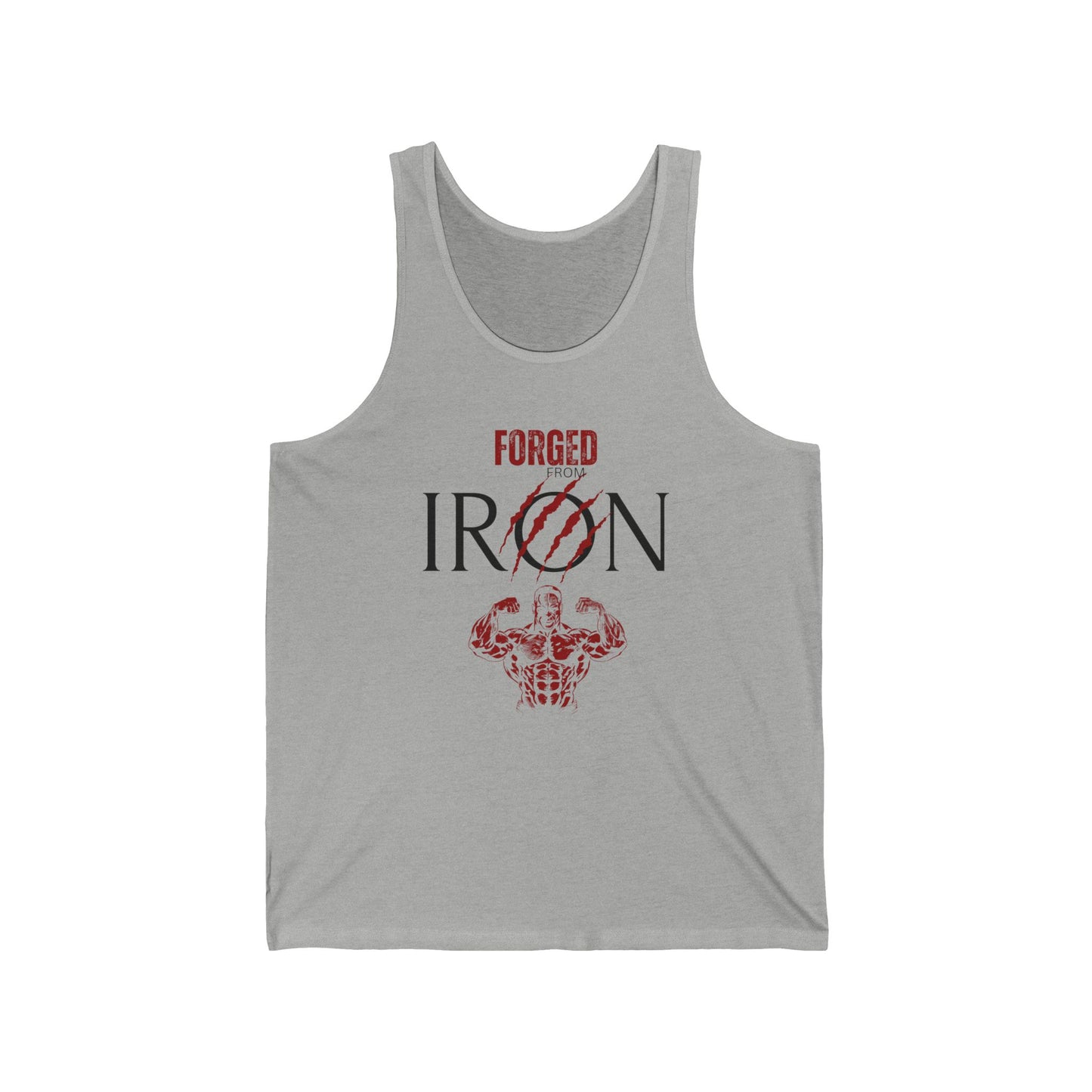 Forged from IRON / Unisex Jersey Tank