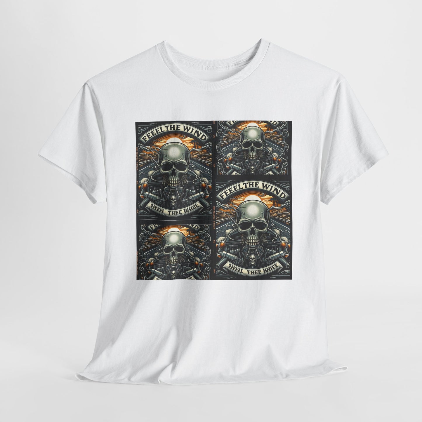 Feel the wind Unisex Heavy Cotton Tee