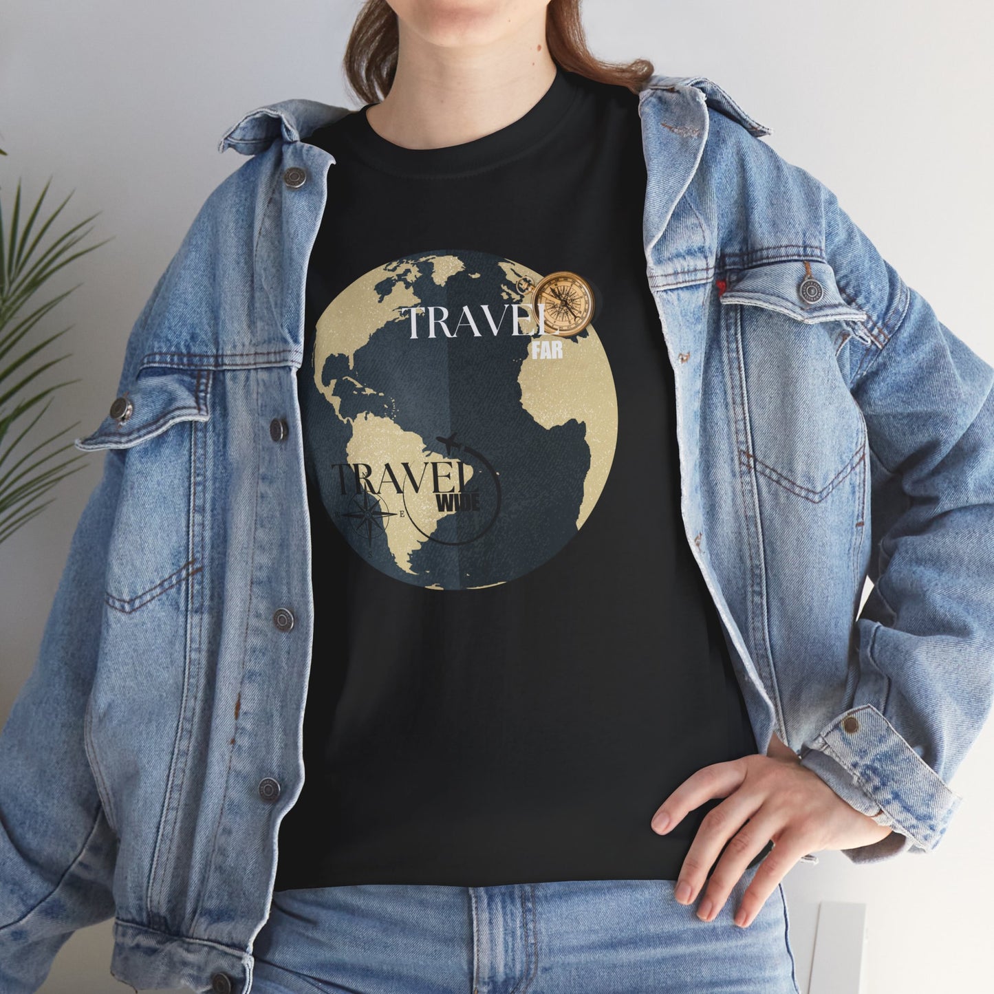 Travel Unisex Heavy Cotton Tee