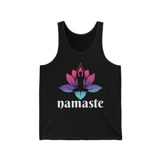 Namaste / Yoga / Unisex Jersey Tank