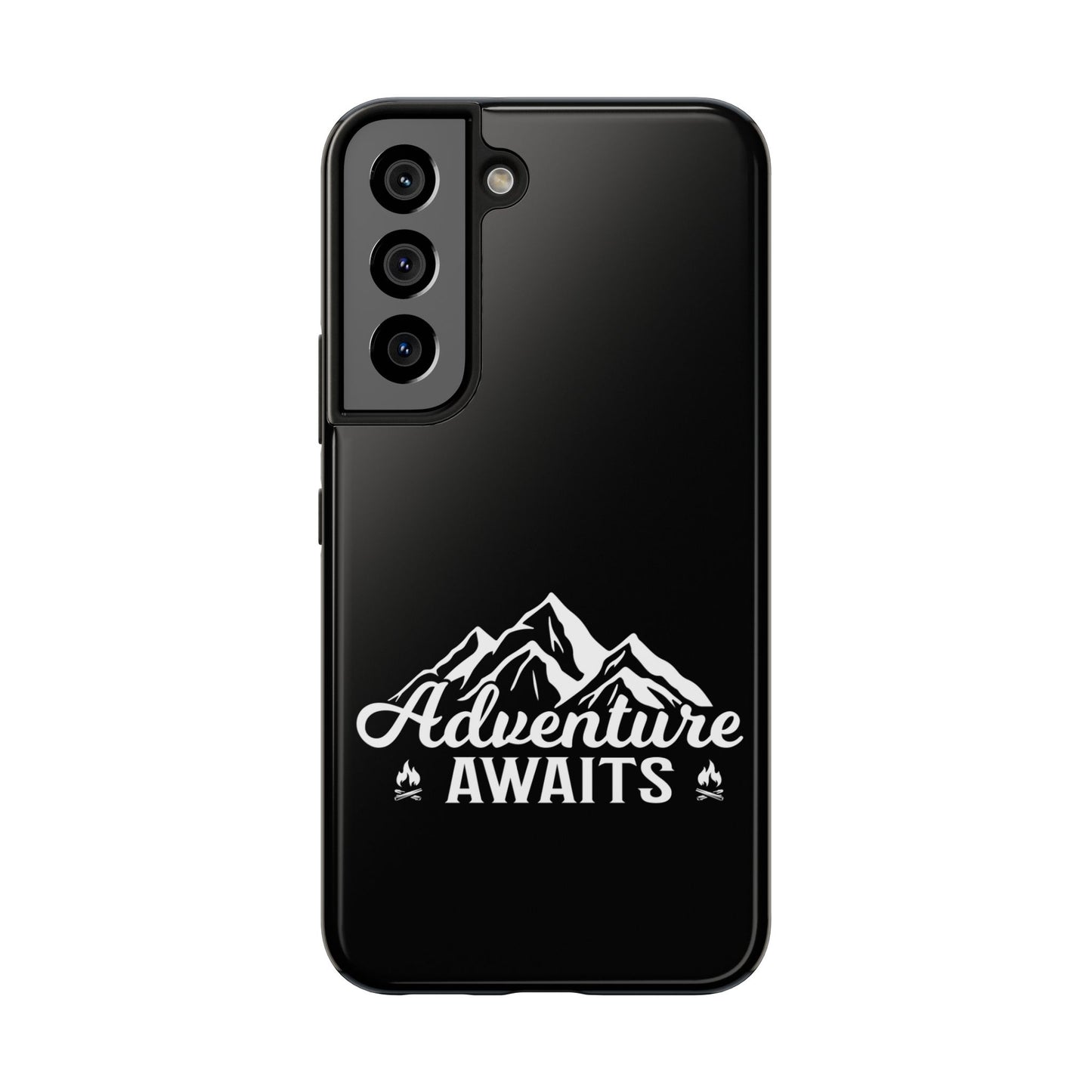 Adventure awaits (Camping)  / Tough Phone Cases