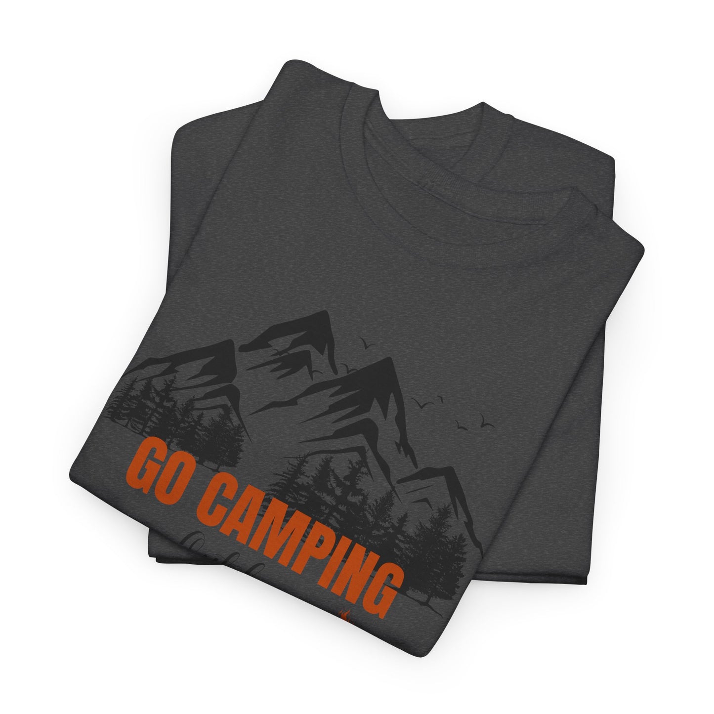 Go Camping Outdoors Unisex Heavy Cotton Tee