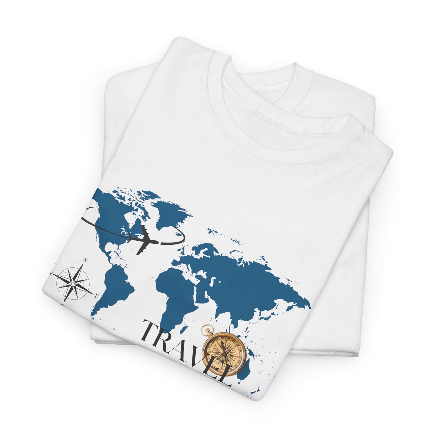 Travel Unisex Heavy Cotton Tee