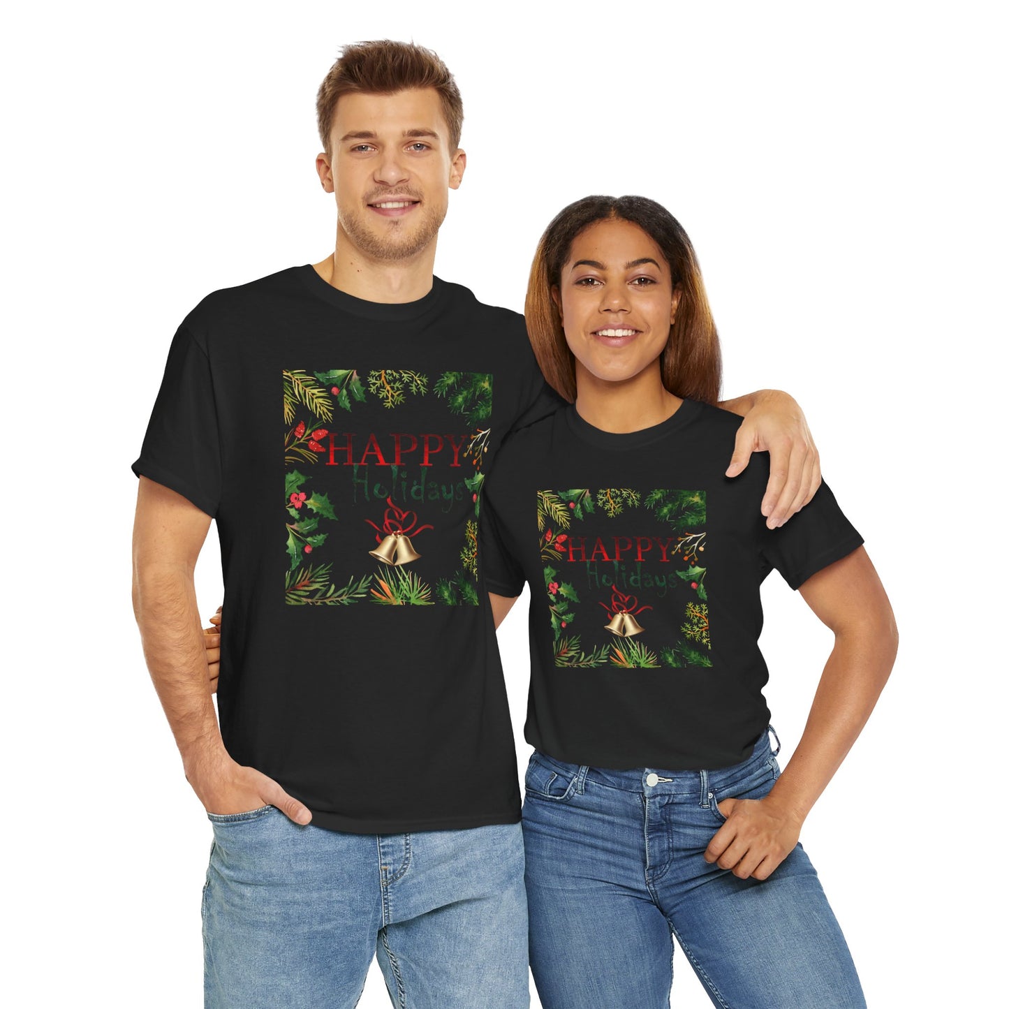 Happy Holidays / Unisex Heavy Cotton Tee