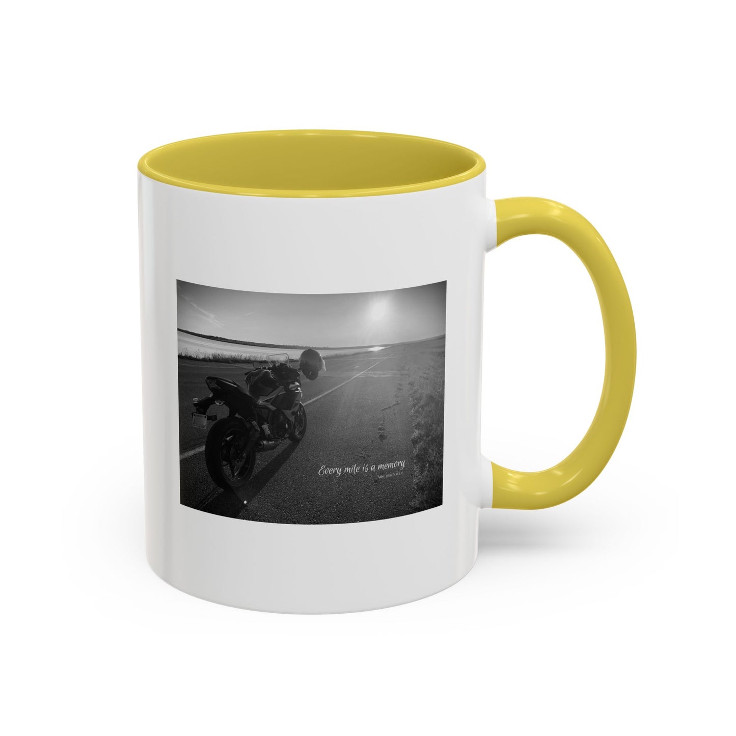 Every mile is a Memory / Colorful Mugs (11oz, 15oz)