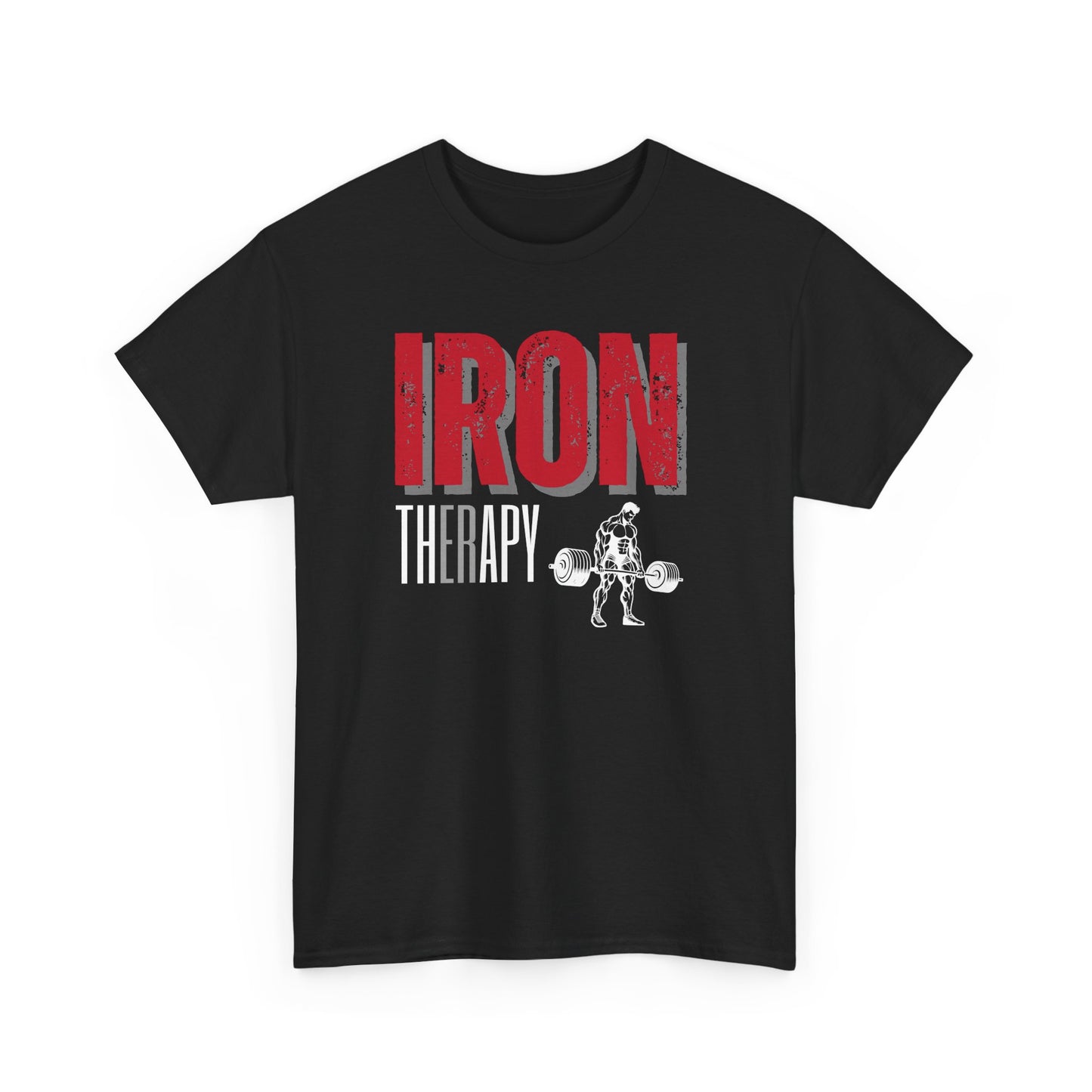 Iron Therapy / Bodybuilding Unisex Heavy Cotton Tee