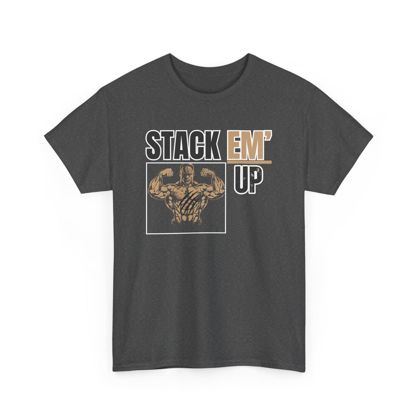 Stack Em Up Unisex Heavy Cotton Tee