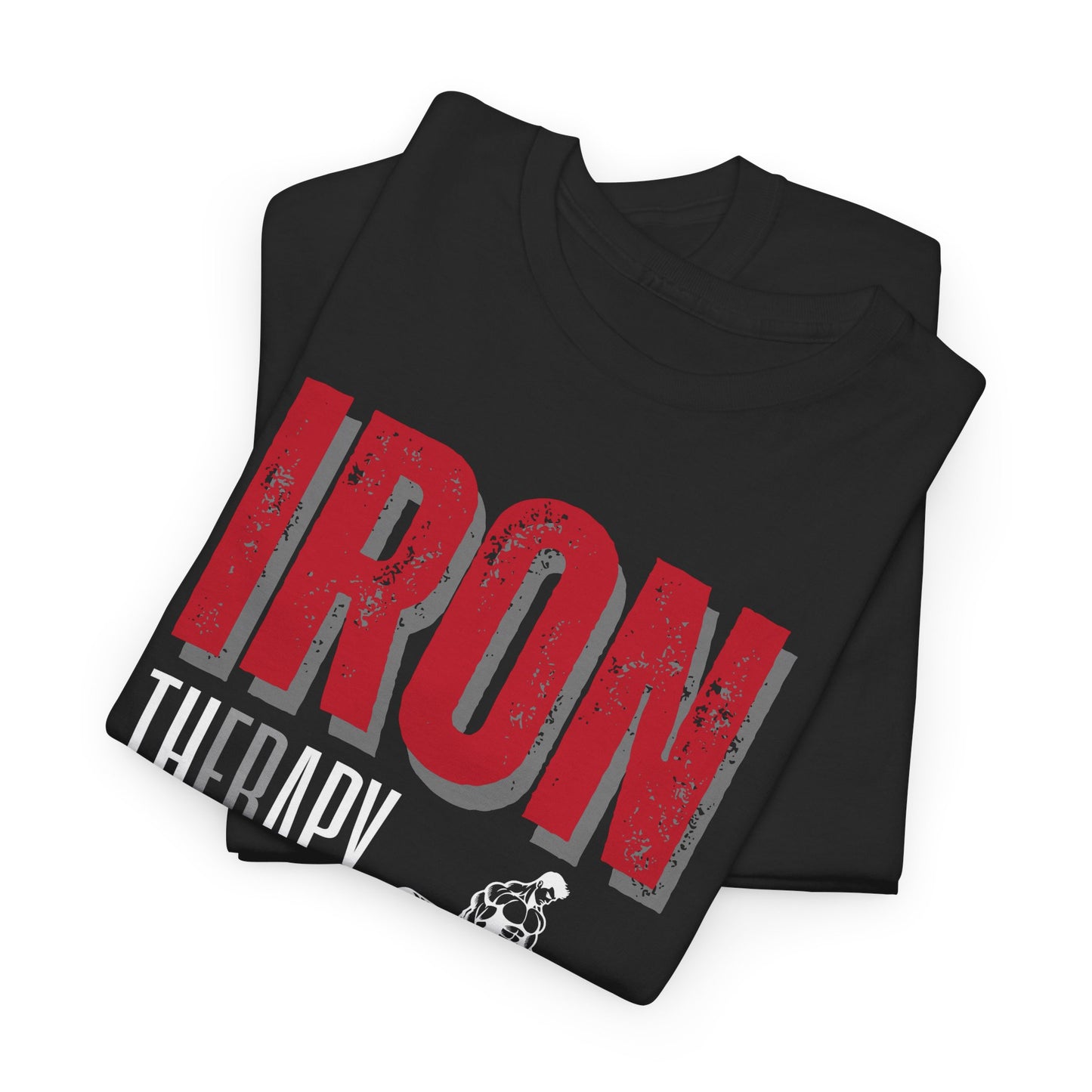 Iron Therapy / Bodybuilding Unisex Heavy Cotton Tee