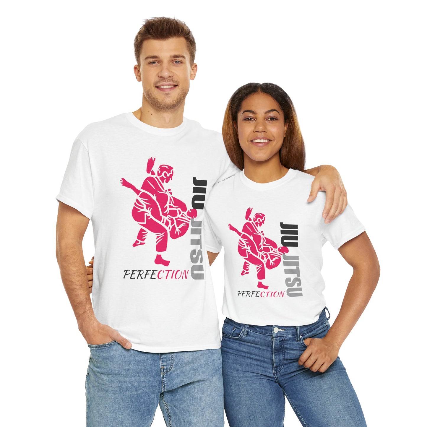 Jiu Jitsu Perfection Unisex Heavy Cotton Tee