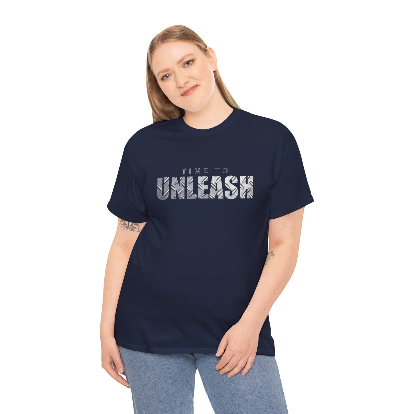 Time to Unleash Unisex Heavy Cotton Tee